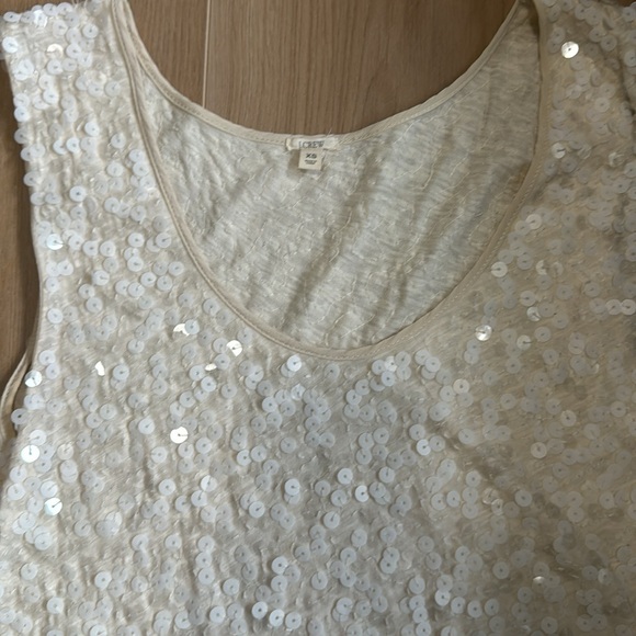 Sequin J Crew tank - Picture 3 of 3